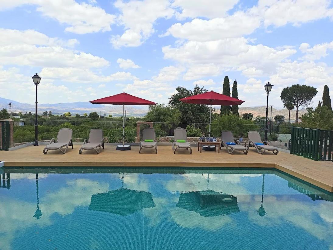 Luxe Hacienda La Campina Met Verwarmd Zwembad En Tennisbaan. Alhaurín el Grande Exterior foto