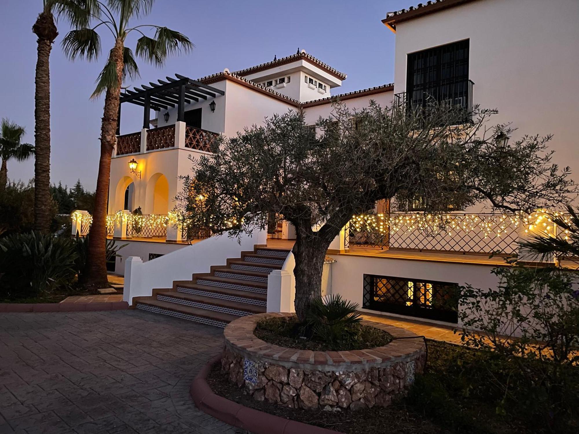 Luxe Hacienda La Campina Met Verwarmd Zwembad En Tennisbaan. Alhaurín el Grande Exterior foto